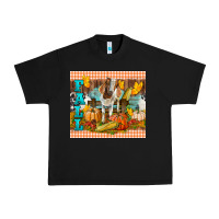 Black fall with baby goat Urban Heavy Tee - LillyAllenDesigns