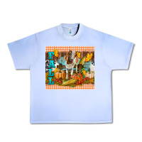 Grape Ice fall with baby goat Urban Heavy Tee - LillyAllenDesigns