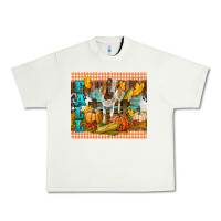 Pistachio fall with baby goat Urban Heavy Tee - LillyAllenDesigns