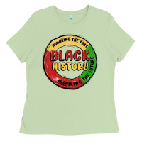 Matcha honoring the past inspiring future Ladies Tee - MaliasSmallBusiness