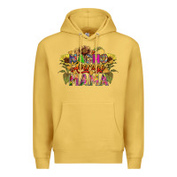 Antique Gold Nacho average mama Premium Hoodie - FaDigitalArtStudio