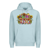 Blue Mist Nacho average mama Premium Hoodie - FaDigitalArtStudio