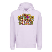 Lilac Nacho average mama Premium Hoodie - FaDigitalArtStudio