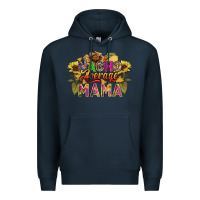Navy Nacho average mama Premium Hoodie - FaDigitalArtStudio