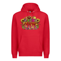 Red Nacho average mama Premium Hoodie - FaDigitalArtStudio