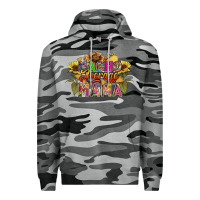 Slate Camo Nacho average mama Premium Hoodie - FaDigitalArtStudio