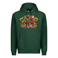 Sports Green Nacho average mama Premium Hoodie - FaDigitalArtStudio