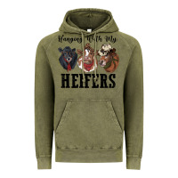 Vintage Olive hanging with my heifers Vintage Hoodie - RanaPortraitStore