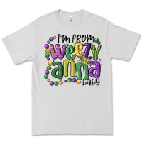 Dove Grey i'm from weezy anna baby mardi gras Premium Tee - MaliasSmallBusiness