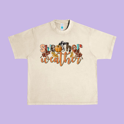 Sweather Weather Urban Heavy Tee Designed By Lillyallendesigns
