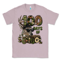 Lilac 100 days of school hunting deer Classic Tee - LillyAllenDesigns