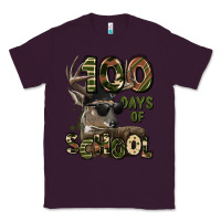 Plum 100 days of school hunting deer Classic Tee - LillyAllenDesigns