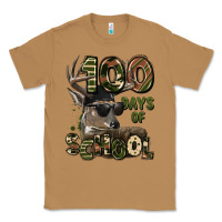 Toasted Coconut 100 days of school hunting deer Classic Tee - LillyAllenDesigns