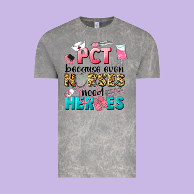 Pct Because Nurses Need Heroes Vintage Tee Designed By Lillyallendesigns