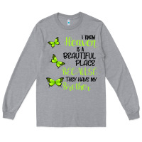 Heather Grey I know heaven is a beautiful place because they have my brother Long Sleeve Tee - Bettercallsaul
