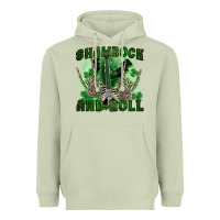 Matcha shamrock and roll Heavyweight Hoodie - FaDigitalArtStudio