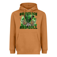 Meerkat shamrock and roll Heavyweight Hoodie - FaDigitalArtStudio