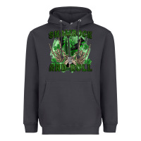 Smoke shamrock and roll Heavyweight Hoodie - FaDigitalArtStudio