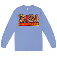 Three Up Three Down Softball Long Sleeve Tee | Teevron