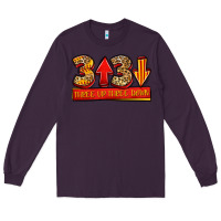 Plum three up three down softball Long Sleeve Tee - Jasminsmagicworld