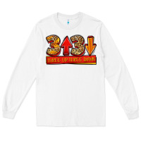 White three up three down softball Long Sleeve Tee - Jasminsmagicworld