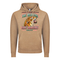 Vintage Coffee the heavens are roaring Vintage Hoodie - LillyAllenDesigns