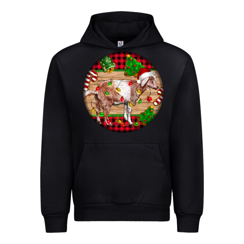 Nubian Goat Christmas Urban Hoodie by LillyAllenDesigns | Teevron