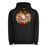 Pigment Black Nubian Goat Christmas Urban Hoodie - LillyAllenDesigns