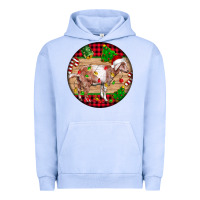 Pigment Grape Ice Nubian Goat Christmas Urban Hoodie - LillyAllenDesigns