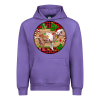 Tulip Nubian Goat Christmas Urban Hoodie - LillyAllenDesigns