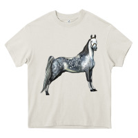 Cream Tennessee Walking Horse Heavy Core Tee - LillyAllenDesigns