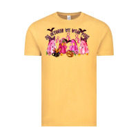 Vintage Mustard in october we wear pink Vintage Tee - LillyAllenDesigns