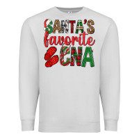 Dove Grey Santa's Favorite Cna Premium Sweatshirt - BundleAndBundleShop
