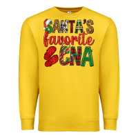 Lemon Santa's Favorite Cna Premium Sweatshirt - BundleAndBundleShop
