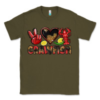Army Green crawfish Classic Tee - LillyAllenDesigns