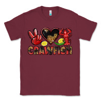 Burgundy crawfish Classic Tee - LillyAllenDesigns