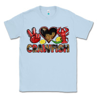 Dusty Blue crawfish Classic Tee - LillyAllenDesigns