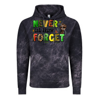 Cloud Black never let them forget juneteenth Vintage Hoodie - LillyAllenDesigns