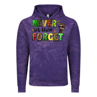 Cloud Purple never let them forget juneteenth Vintage Hoodie - LillyAllenDesigns