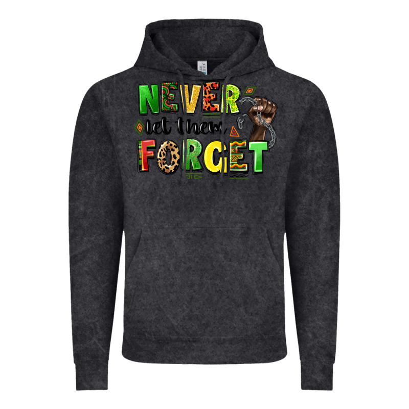 Never Let Them Forget Juneteenth Vintage Hoodie by LillyAllenDesigns | Teevron