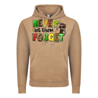 Vintage Coffee never let them forget juneteenth Vintage Hoodie - LillyAllenDesigns