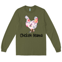 Army Green Chicken Mama Long Sleeve Tee - Bettercallsaul