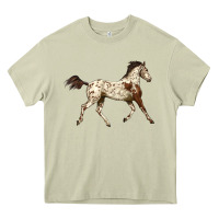 Mossy Appaloosa Horse Heavy Core Tee - LillyAllenDesigns