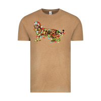 Vintage Camel christmas bengal cat Vintage Tee - LillyAllenDesigns