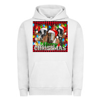 Merry Christmas  With Goats Urban Hoodie | Teevron
