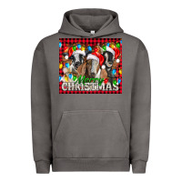 Pigment Tornado Merry Christmas  With Goats Urban Hoodie - LillyAllenDesigns