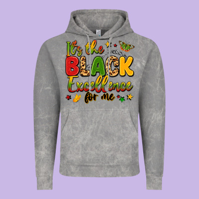It's The Black Excellence For Me Vintage Hoodie Designed By Lillyallendesigns