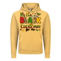 Vintage Mustard it's the black excellence for me Vintage Hoodie - LillyAllenDesigns