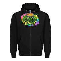 Black pinch proof St. Patrick's  Day Zipper Hoodie - HowdyJamesFarm