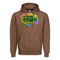 Chestnut pinch proof St. Patrick's  Day Zipper Hoodie - HowdyJamesFarm